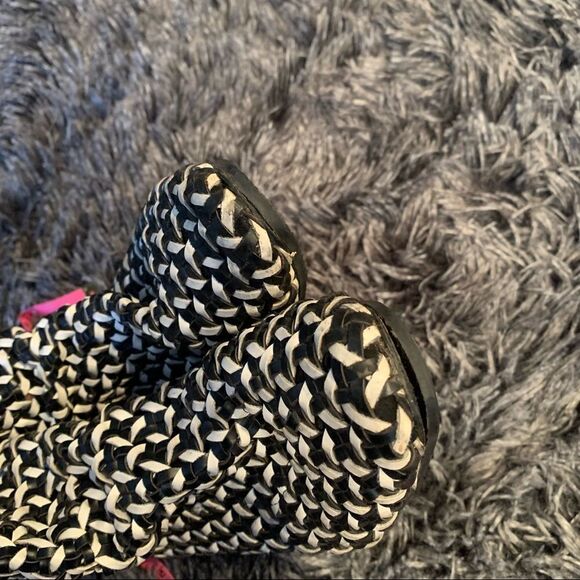 ZARA TRAFALUC Woven Almond Toe Boot Sz36 - Picture 9 of 9